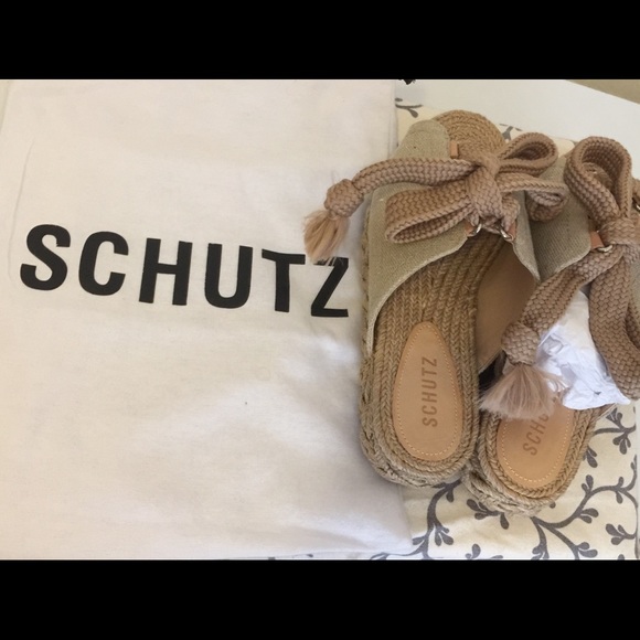 Espadrilles Schutz size 7.5 NEW - Picture 8 of 8